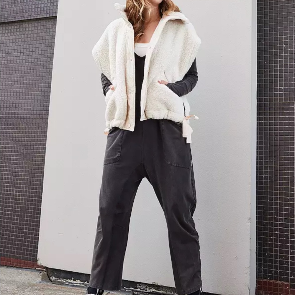 FP Movement Free People Scout it out Fleece Vest XS